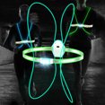 thumbnail image 2 of 1 Set Night Running Light Good Visibility USB Charging ABS Water-Resistant Running LED Vest with Elastic Belt Set Birthday Gift, 2 of 7