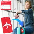 thumbnail image 5 of Aluminium Alloy Luggage Tag, Perfect to Quickly Spot Luggage Suitcase Bag Tags By Owner Travel Accessories for Suitcases, 5 of 5