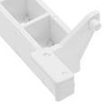 thumbnail image 3 of FESTFENDS 2Pcs Microwave Door Handle Replacement Oven Accessory White Material Reliable Fit, 3 of 8