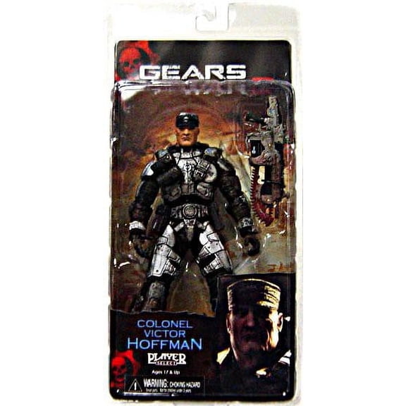 NECA Gears of War Series 5 Colonel Victor Hoffman Action Figure
