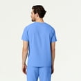 thumbnail image 3 of Jaanuu Holmes Everyday Scrub Top for Men — Classic Fit, V-Neck, 1 Pocket, Anti-Wrinkle, 3 of 7
