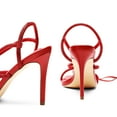 thumbnail image 3 of BURUDANI High Heels Stilletos Heels for Women Strappy Gladiator Sexy Square Toe Heels Open Toe Heels Dressy Pumps Sandals, 3 of 6