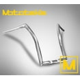 thumbnail image 2 of 18" APE HANGER HANDLEBARS FAT 1-1/2" MONSTER BARS FOR HARLEY MODELS CHROME NEW S, 2 of 2