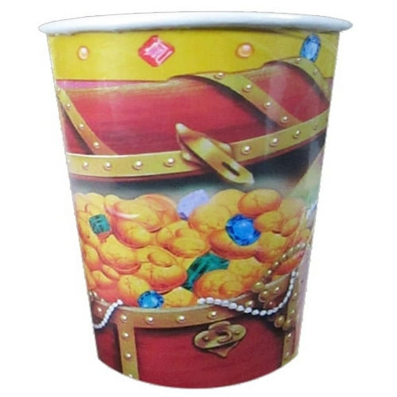 Pirate Treasure Chest 9oz Paper Cups (8ct)