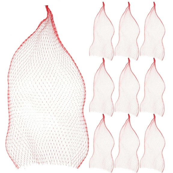 100 Pcs Mesh Produce Bags Pouches Veggie Vegetables Storage Fruit Potato Sack of Potatoes