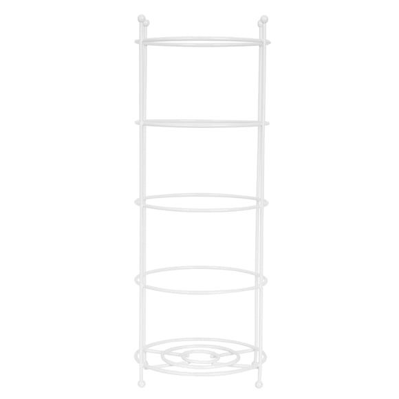Era Michaels Porte-rouleau de papier hygiénique autonome, Blanc 5.55 x 15.16po