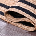 thumbnail image 4 of Indian Handmade Braided Pure Jute with Black Border Design Area Rugs , Floor Decor Carpet Size 8 x 11 Feet ( 240 cm x 330 cm ), 4 of 5