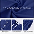 thumbnail image 4 of Cueply Womens Pajama Sets Long Sleeve Knit Button Down Pj Lounge Sets Sleepwear with Drawstring Pockets, 4 of 8