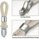 thumbnail image 4 of CHAO piezas de pinzas para toallas, ganchos para toallas de cocina, ganchos para toallas de baño, pinzas para toallas de cocina, colgadores para toallas de armario, beige, 4 of 5