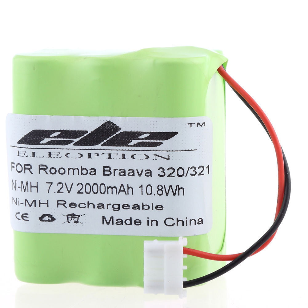 7.2V 2200mAh Replacement Battery for iRobot Mint 4200/4205 & Braava 320/321