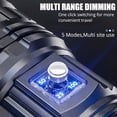 thumbnail image 5 of Rechargeable LED Flashlight - 5 Lighting Modes, Long-Lasting Bright Light - Handheld Flashlight for Emergency/Camping/Rescue/Hunting/Inspection/Outdoor, 5 of 8