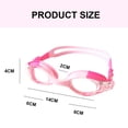 thumbnail image 2 of Children's Swimming Pool Goggles With Double Row Mirror With Full Protection Anti-fog Uv Protection, 2 of 5