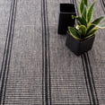 thumbnail image 6 of Dash & Albert Malta Handwoven Wool Rug, 5' x 8', Black, 6 of 7
