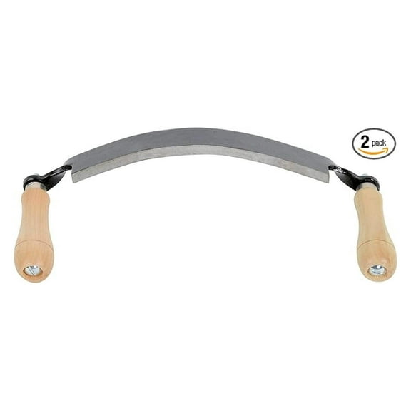 10" Curved Wood Blade Draw Shave Knife Woodworking Tool, TMB-10DC