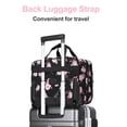 thumbnail image 4 of Mosiso 15-16 inch Rolling Briefcase Laptop Bag Case with Wheels for Women Men, Expandable Overnight Computer Bag with Coded Lock&Trolley Belt for Travel Business School, 4 of 6