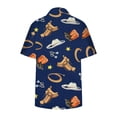 thumbnail image 4 of Ruyang Women's Floral Cardigan Coverups Boho Kimono Loose Cover Up Tops Beach Swimsuit Puff Sleeve Blouse Female Chiffon Summer, 4 of 5