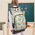 thumbnail image 7 of FORMRS Unisex School Backpack 17" Student Travel Bag with Laptop Compartment, Autumn Greenery, 7 of 7