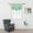 Mint Green, variant on Clearance! Thermal Insulated Blackout Curtain - Tie Up Shade Drape for Narrow Window/Kitchen/Halloween Present