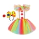 thumbnail image 5 of Disfraz de payaso para niña con diadema hecho a mano para Año Nuevo, fotografía Talla XL, 5 of 9
