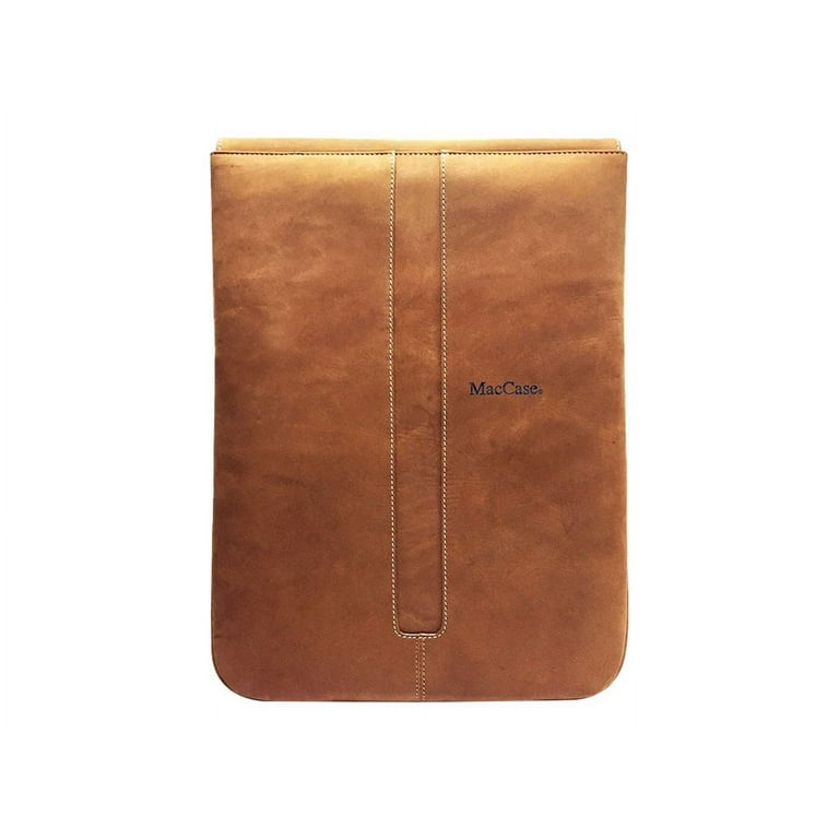 MacCase Premium Leather iPad Pro 12.9 5th Generation Folio Case with Magnetic Accessory System - Vintage