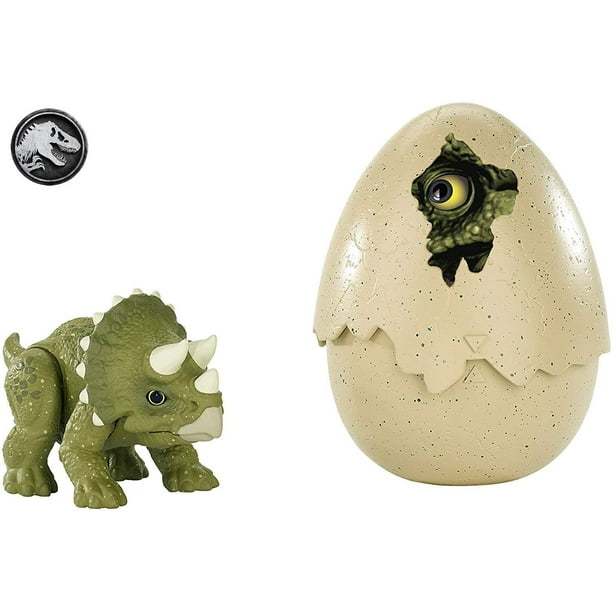 Juguete Jurassic World Hatch 'n Play Dinos Triceratops Hatchling