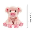 thumbnail image 3 of purcolt 9 inches Stuffed Animal Soft Plush Toy Cute Dolls Gifts for Kids Boys Girls, Pig, 3 of 6
