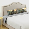 thumbnail image 5 of WOBOGO Homeless Man and Dog Satin Pillowcase Soft Smooth Envelope Design Comfortable Bedding Essentials 20×26in, 5 of 9