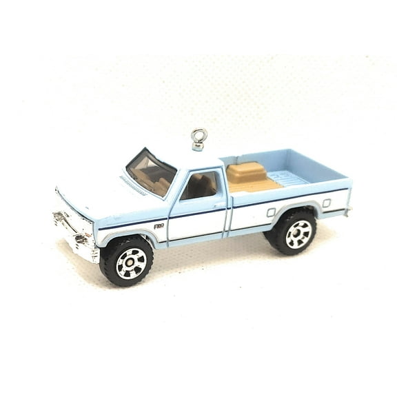 Christmas Ornament for 1986 Ford F-150 Light Blue