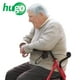thumbnail image 4 of Andador plegable Hugo Mobility 700-961 con asiento y bolsa de sillín, color rojo, 4 of 5