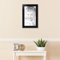 thumbnail image 3 of ArtToFrames 12" x 20" Satin Black Reverse Step Picture Frame, 12x20 inch Black Wood Poster Frame (WOM-1419), 3 of 7