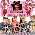thumbnail image 4 of Boss Baby Africa Girl Birthday Party Supplies Balloons Paper Plates Decoration Cake Topper Decor Tableware Banner Backdrop, 4 of 7