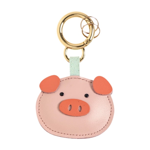 LLavero de personaje de dibujos animados, llavero de juguete para hombres y mujeres, lindo llavero de cuero PU para recuerdo de fiesta, bolsas de