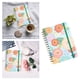 thumbnail image 5 of Agenda académica semanal y mensual 2022-2023 con pestañas coloridas y bolsillo interior. Tapa dura de 15 x 21,5 cm. Calendario mensual/semanal floral para profesores. rosas de colores, 5 of 9