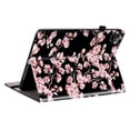 thumbnail image 3 of Dteck Flower Pattern Case for iPad Pro 11 inch 2024,PU Leather Card Slots Case Shockproof Stand Full Body Protection Cover for iPad Pro 11-in. (M4) 2024,Plum blossom, 3 of 5