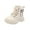 Beige, variant on Up to 65% off SEMPAI toddler Shoes Boys Girls British Style Fashion Lacein Non Slip Thicken Keep Warm Comfortable Up to 65% off