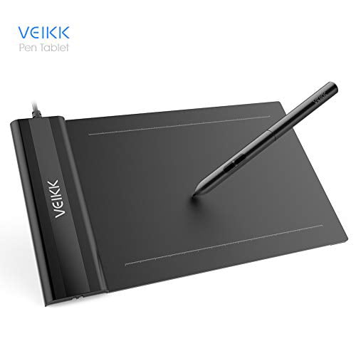VEIKK S640 Digital Graphic Drawing Tablet  6x4" 5080 LPI 8192 PassivePen for OSU 