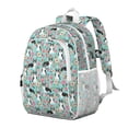 thumbnail image 2 of Corgi Dog and Flowers Backpack for School,Cute School Bag,Schoolbag with Adjustable Shoulder Straps & Padded Back,15"x11.42"x5.5", 2 of 5