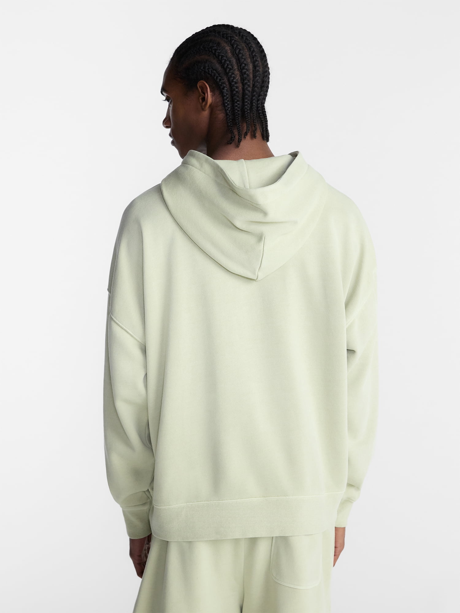 No Boundaries Oversized Hoodie with Long Sleeves, Men's XS-4XLT