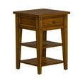 thumbnail image 5 of Home Square 2-Piece Furniture Lake House Chair Side Table Set in Oak, 5 of 11