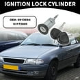 thumbnail image 2 of Cilindro de bloqueo de encendido Unique Bargains con llaves para Opel Astra G Mk4 Combo, 2 of 8