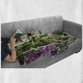 thumbnail image 6 of Flower Soft Flannel Fleece Blanket, Collage Mix Diverse Herbs and Blossoming Bouquet Flowers Romantic Wedding Concept, Cozy Plush for Indoor and Outdoor Use, 70" x 90", Green Violet, by Ambesonne, 6 of 6