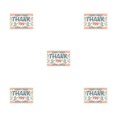 thumbnail image 2 of Justharion 25Pcs/Bag Thank You Gift Card Party Engagement Holiday Anniversary Invitations Greeting Envelop Label Appreciate Cards Type 3 5Set, 2 of 6