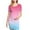 Multicolor A6, variant on Maternity Clothes Women Fashion Gradient Crewneck Short Sleeve Casual Pregnancy Dress Women Midi Pregnant Dresses Mint Green L