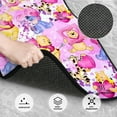 thumbnail image 3 of Cartoon Pattern Car Floor Mats Front Rear Premium Carpets Mat, Set of 4 Cute Cartoon Auto Foot Mats Universal Fit Vehicles, 3 of 6