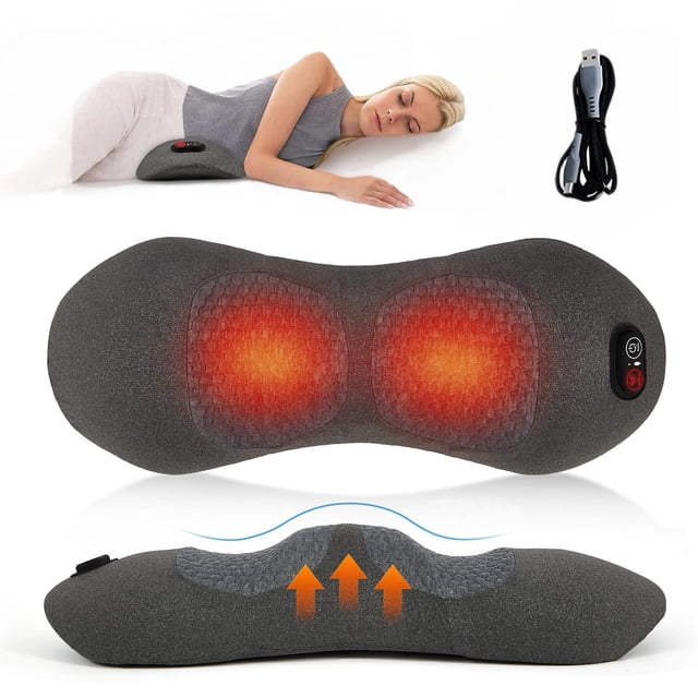 Masajeador de espalda KITCADA Triple Fusion con calor para alivio de ciática