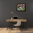 thumbnail image 4 of Kruskamp, Janet 23x20 Black Modern Framed Museum Art Print Titled - Blossom Resting Among the Flowers, 4 of 5