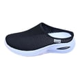 thumbnail image 3 of Willtoo Orthopedic Neakers for Women, Slip On Open Back Shoes with Arch Support, Breathable Mesh Walking Mules Sneakers, Lightweight Non-Slip Platform Casual, 3 of 5
