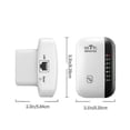 thumbnail image 3 of 300Mbps WirelessSignalRepeater 2.4G WiFi RangesExtenders InternetBooster, 3 of 5