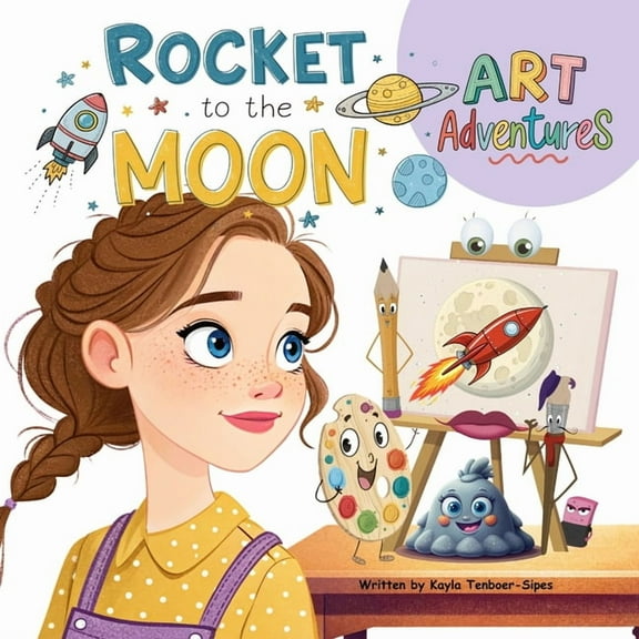Art Adventures Rocket to the Moon, Book 1, (Paperback)