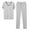 Gray., variant on Akafmk Men's Short Sleeve Pajama Sets,Cotton Pajamas for Men Set,Short Sleeve Sleep Tee and Sleepwear Pants 2 Piece Loungewear Set Soft Comfy Nightwear